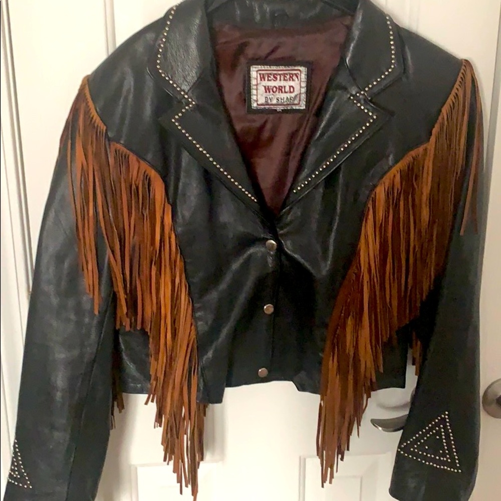 Western Biker Jacket